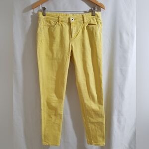 Blank NYC Women's Size 28 Yellow Skinny Jeans